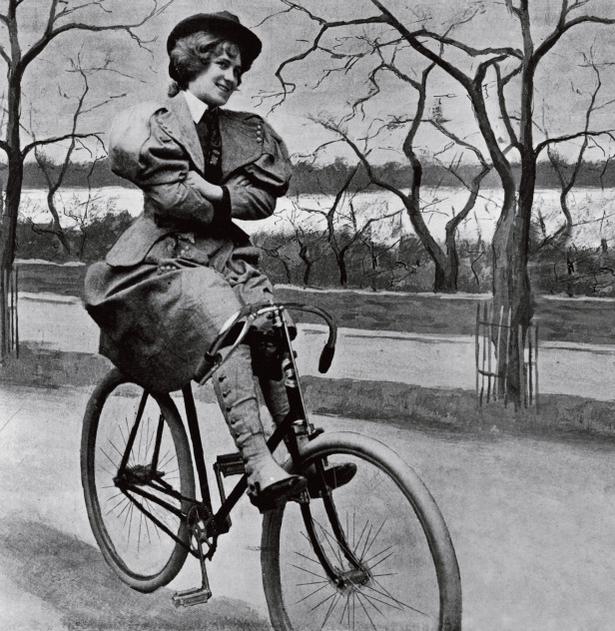 bicycle emancipated women