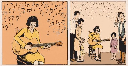 That Maybelle Carter could certainly play guitar
