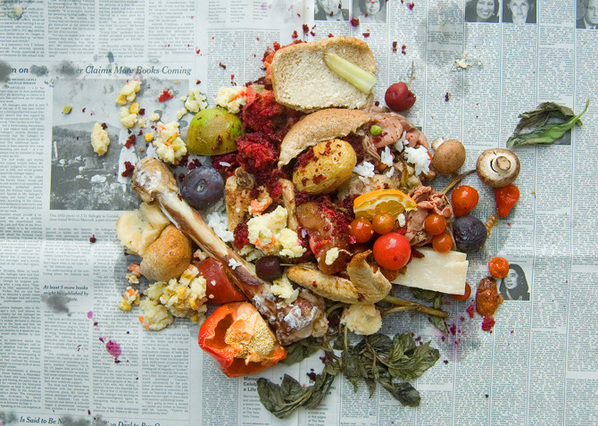 Food and Literature come together in beautiful, elegant photographs